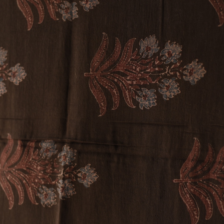 shop Ajrakh Block Printed Pure Cotton Dupatta 48