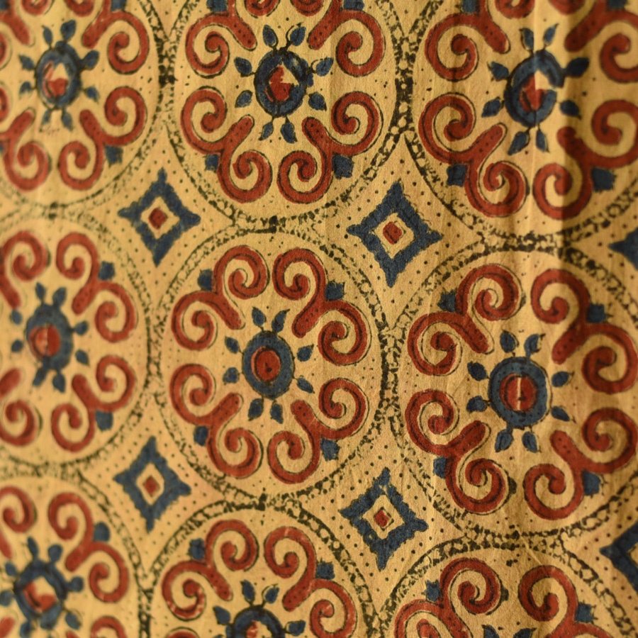 shop Ajrakh Block Printed Pure Cotton Dupatta 51