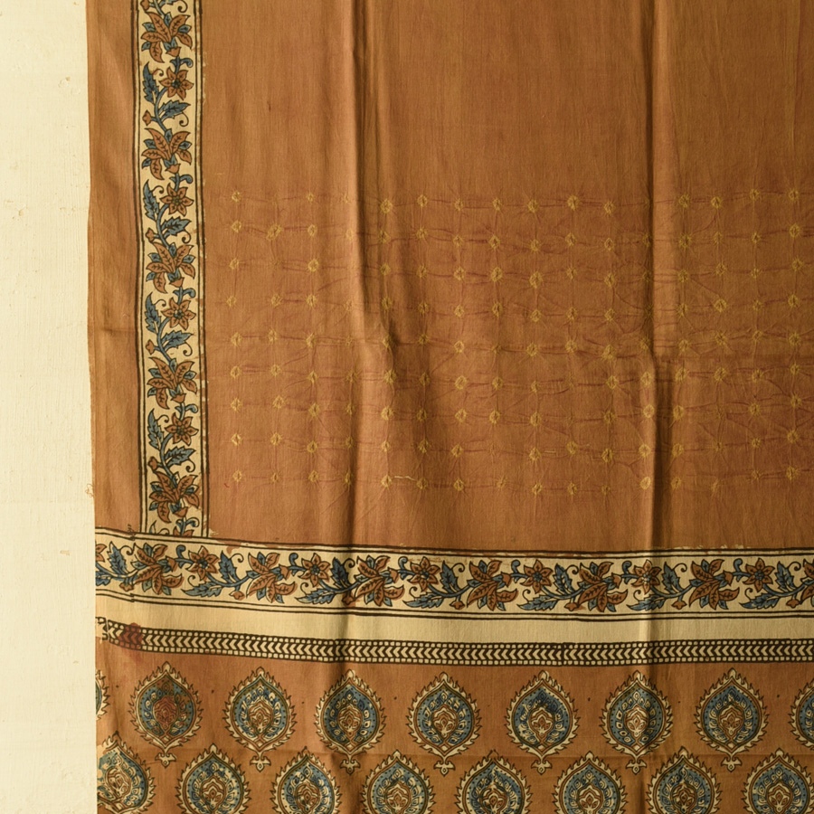 shop Ajrakh Block Printed Pure Cotton Dupatta 57