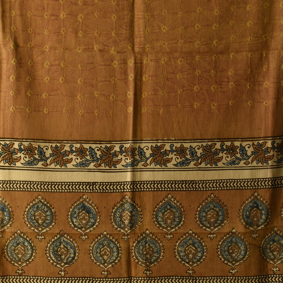 shop Ajrakh Block Printed Pure Cotton Dupatta 57