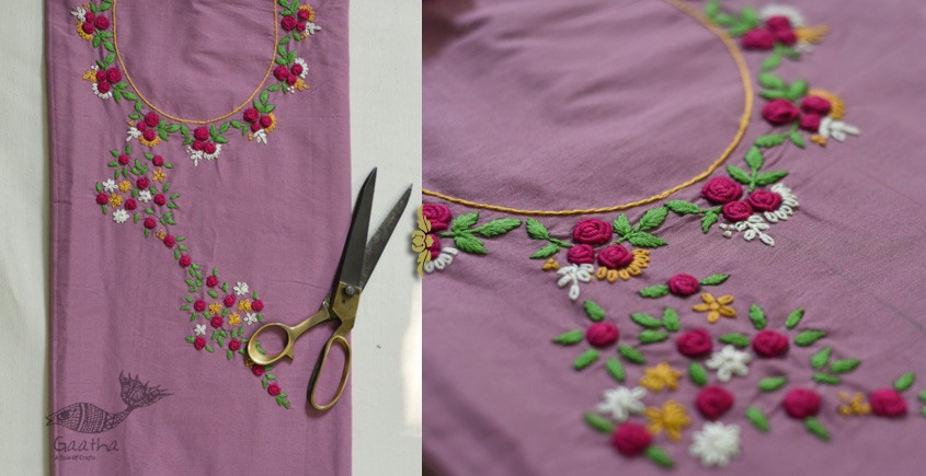 Kurti Material Blouse Dupatta Fabric by meter Peach chiffon sequin emb   Inhikacom