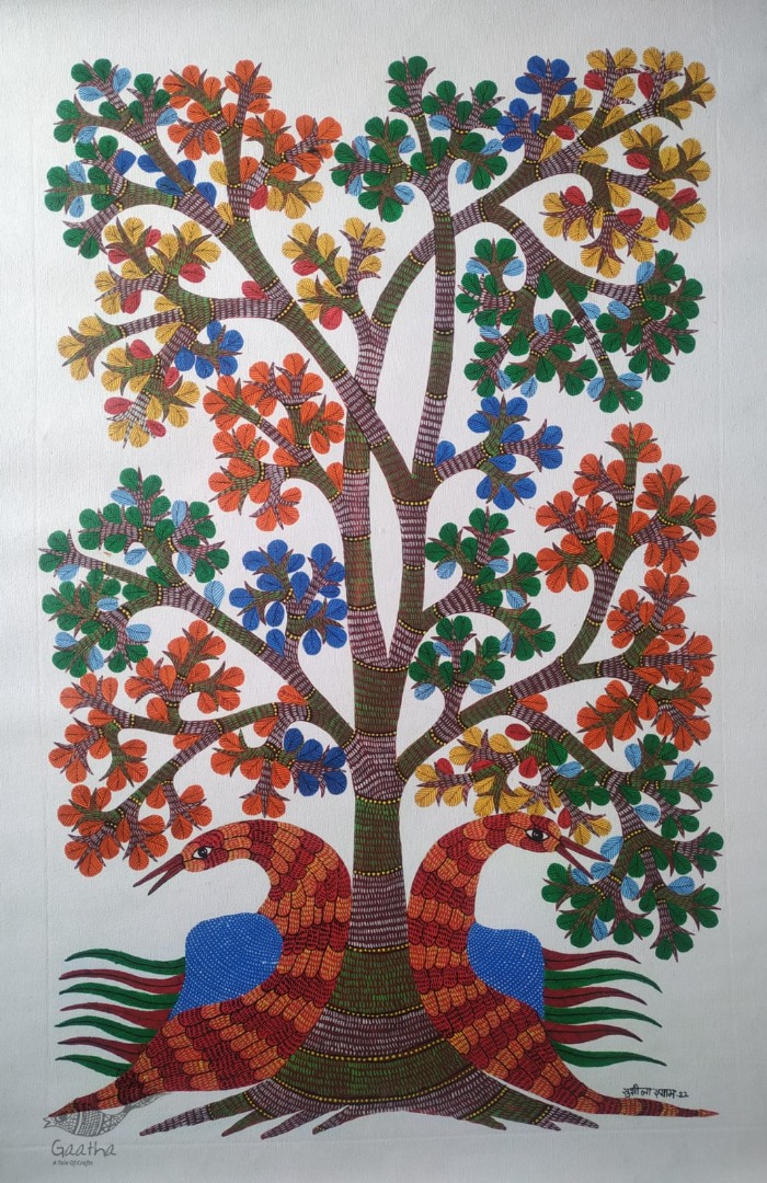 Buy Canvas Painting - Gond Art