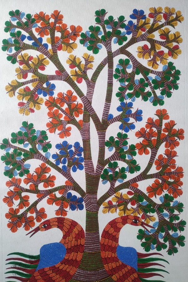 Buy Canvas Painting - Gond Art