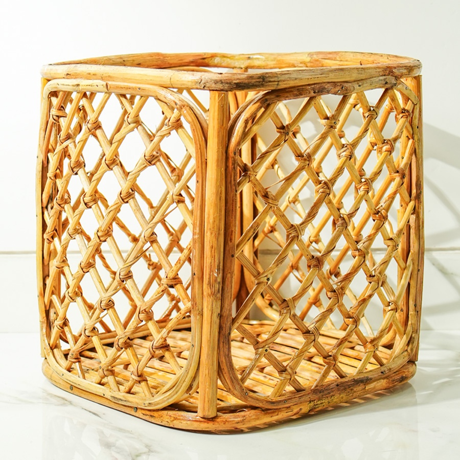 shop Woven Rattan Laundry Basket