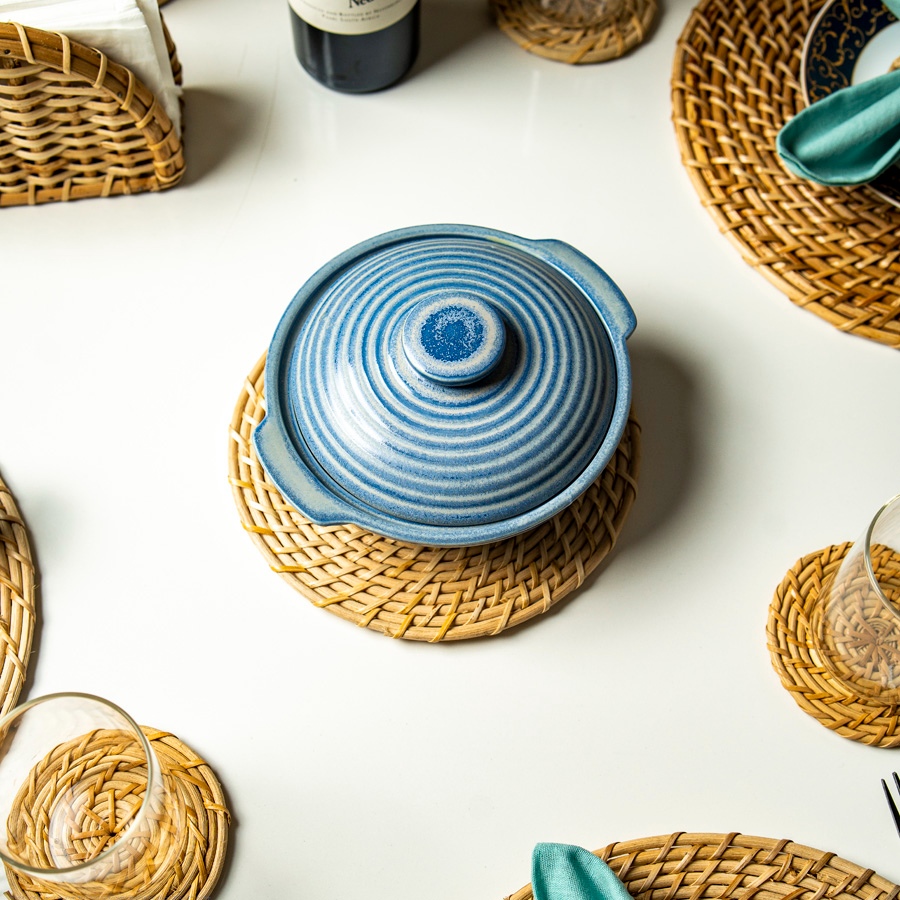 shop Rattan Trivets (Set of 6)