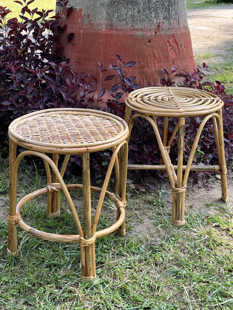 shop handmade designer Woven Side Table 