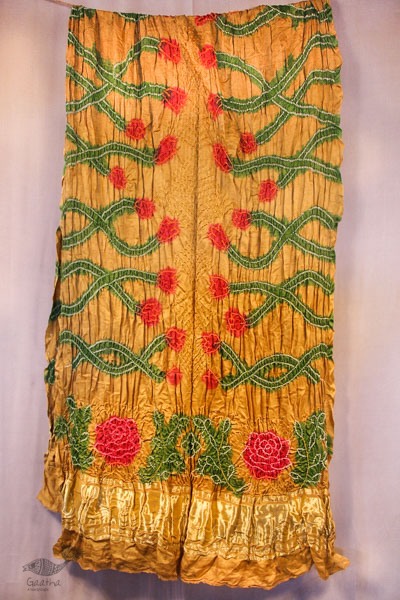 Arundhati ~ Gajji Silk Bandhni Dupatta ~ 11