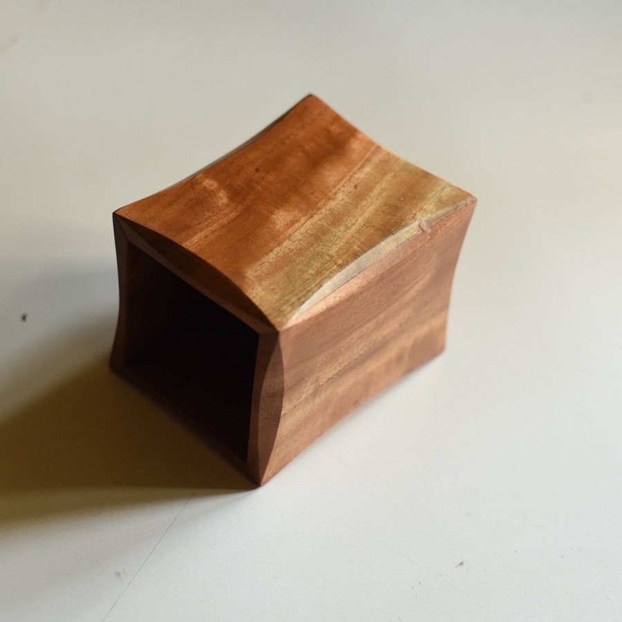 Buy Wooden Cutlery Holder - Leaf Inlay Design