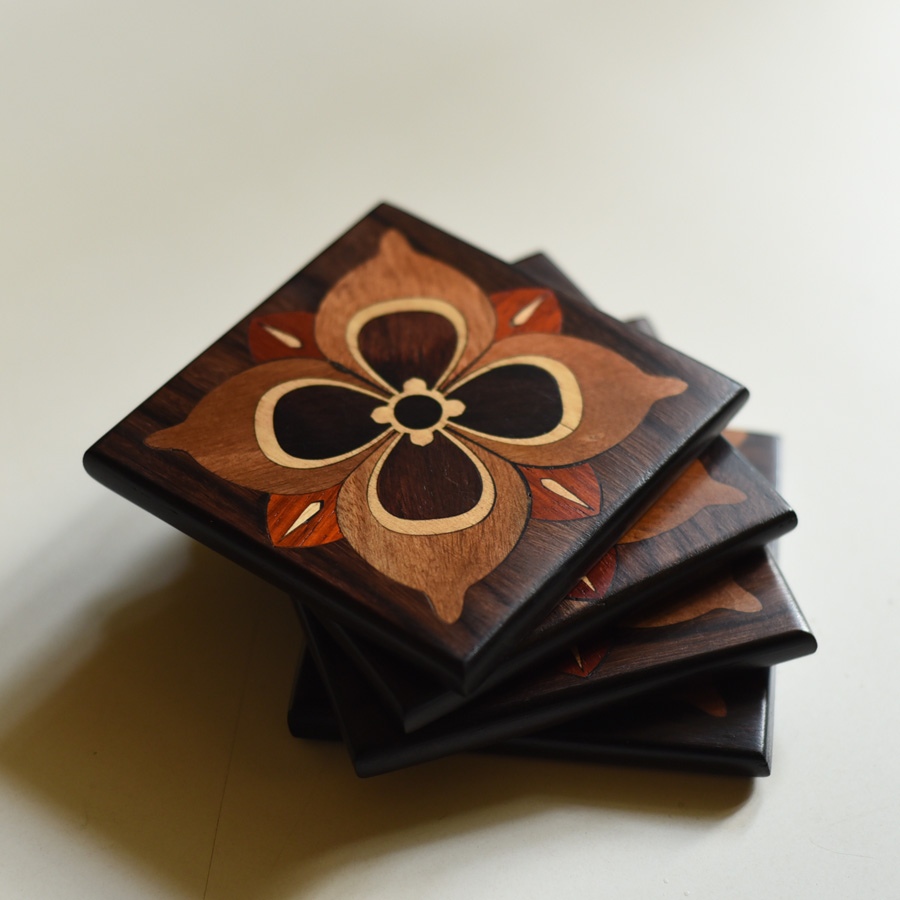 buy Wooden Coaster (Set of Four)