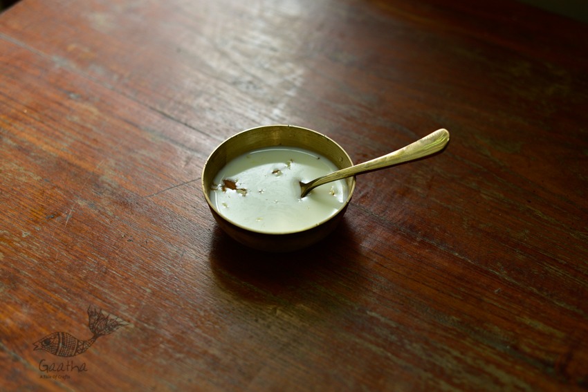 Shop online kansa Bowl with Spoon