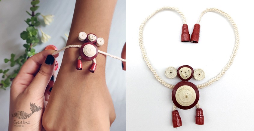 shop Ghumakkad Babloo ki Jhappi - Paper Quilling Rakhi