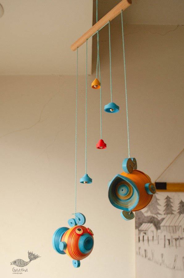 shop Handmade Paper Quilling Hanging - Budbud Buddies | Re and Ma