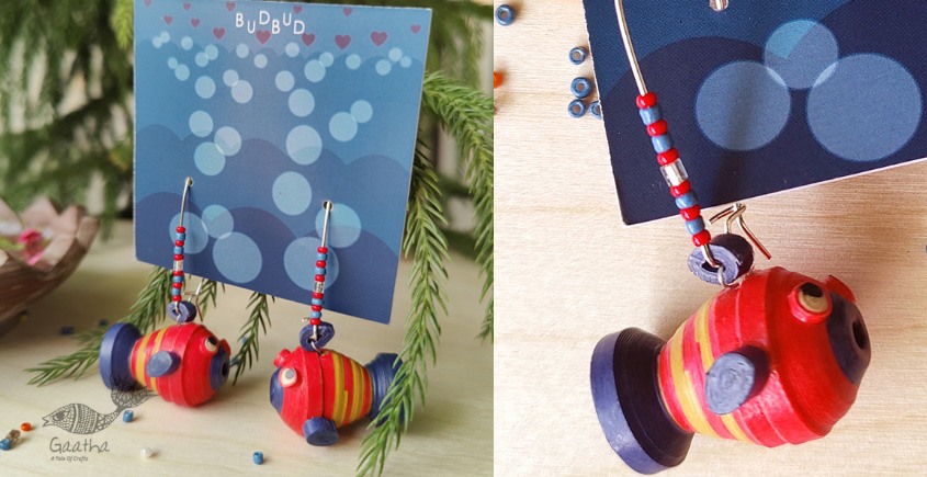shop Handmade Paper Quilling - Earring - Lali 