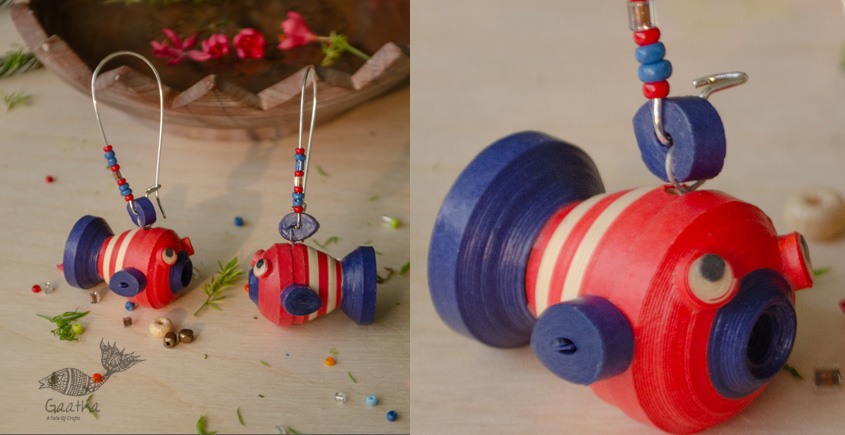 shop Handmade Paper Quilling - Earring - Nila