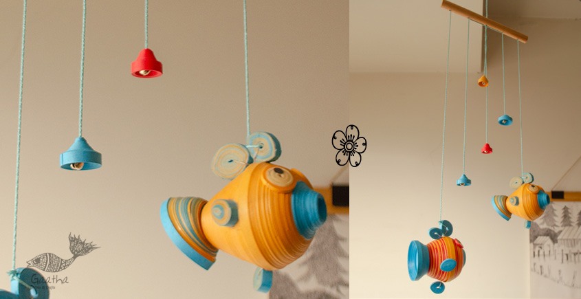 shop Handmade Paper Quilling Hanging - Budbud Buddies | Re and Ma