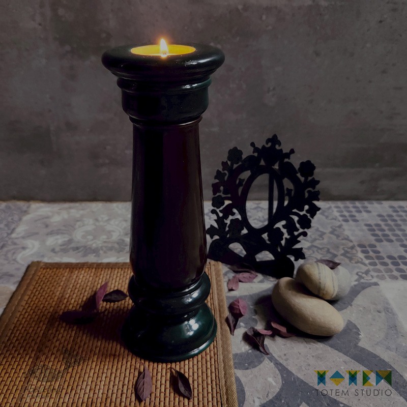 shop Wooden Stambh ( Candle Holder)