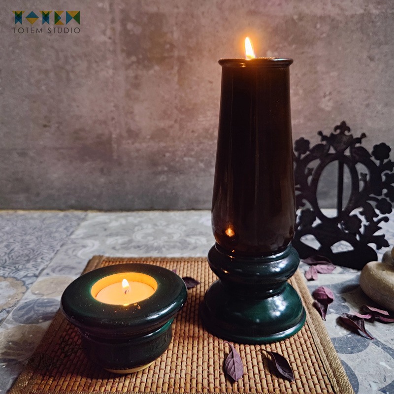 shop Wooden Stambh ( Candle Holder)