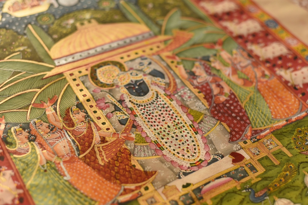 buy Traditional Pichwai Paintings of Nathdwara  - Shrinath ji  
