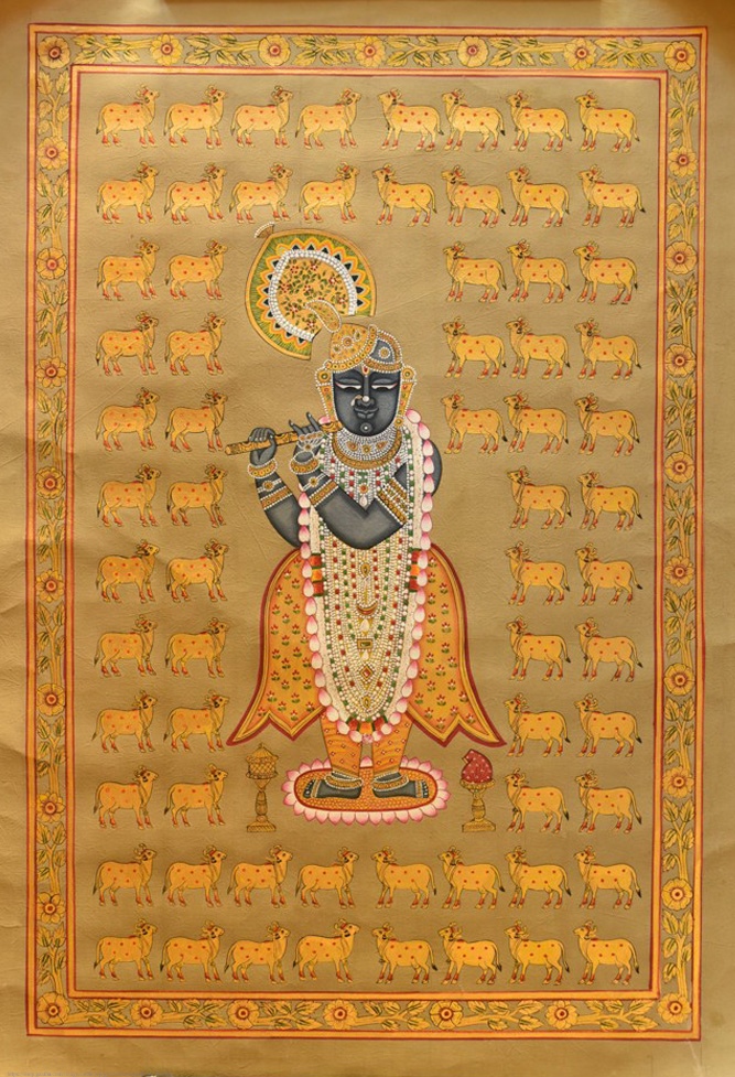 shop Pichwai Paintings of Nathdwara - Shrinath ji  