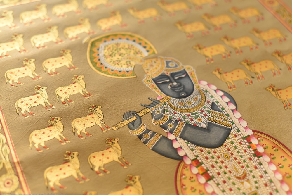 shop Pichwai Paintings of Nathdwara - Shrinath ji  