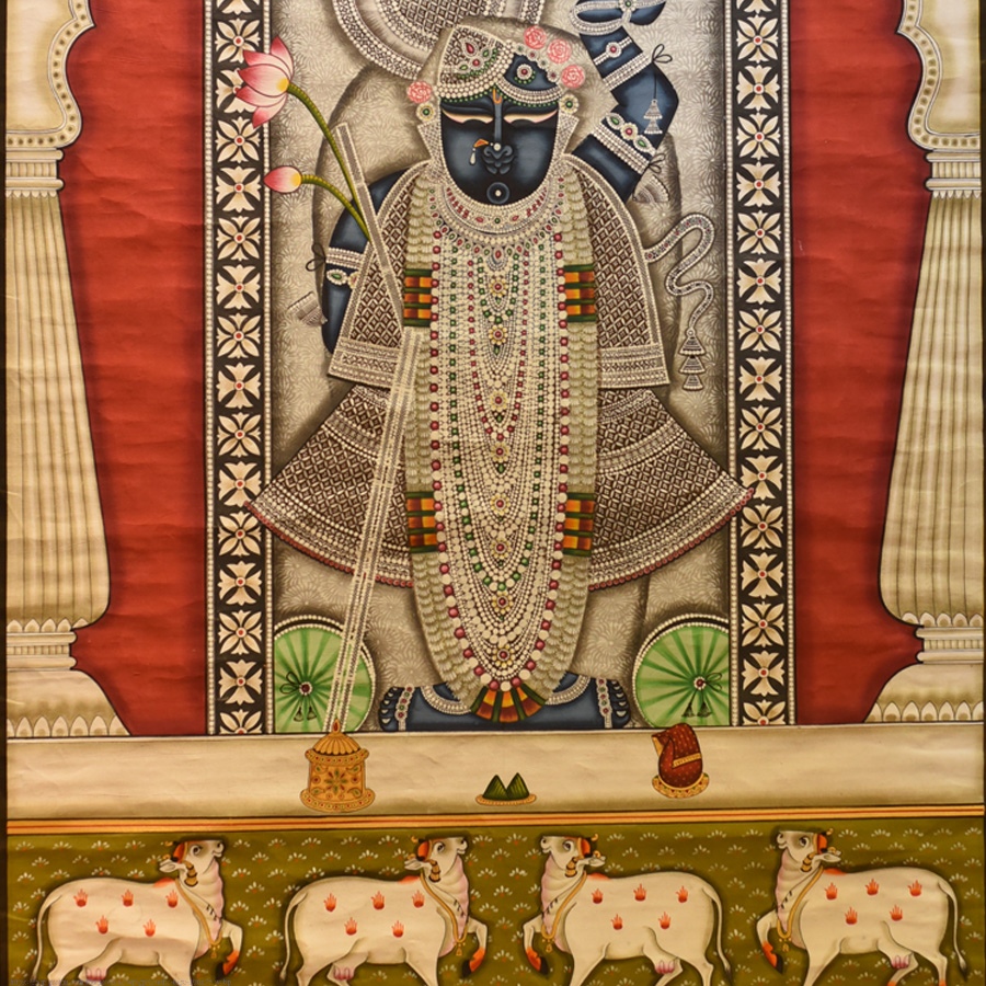 shop Pichwai Paintings of Nathdwara -  Shyamda ji