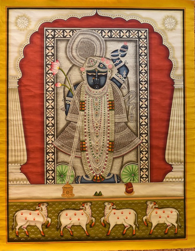 shop Pichwai Paintings of Nathdwara -  Shyamda ji