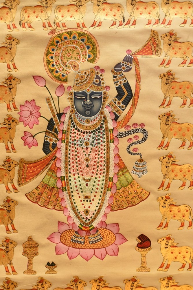 shop Pichwai Paintings of Nathdwara - Shrinath ji  