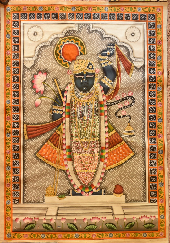 shop Pichwai Paintings of Nathdwara - Shrinath ji  
