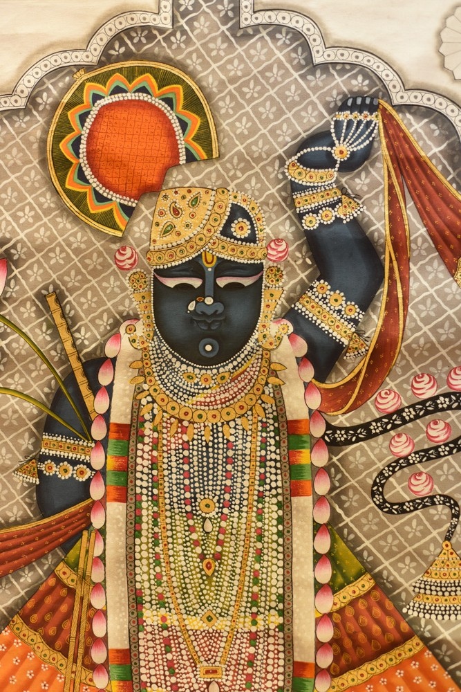 shop Pichwai Paintings of Nathdwara - Shrinath ji  