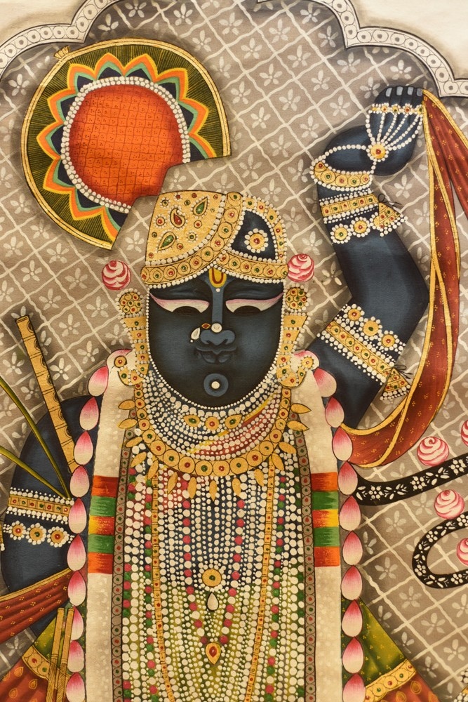 shop Pichwai Paintings of Nathdwara - Shrinath ji  