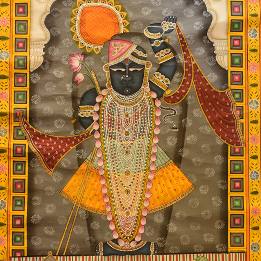 shop Pichwai Paintings of Nathdwara - Shrinath ji  
