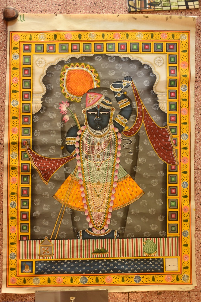 shop Pichwai Paintings of Nathdwara - Shrinath ji  