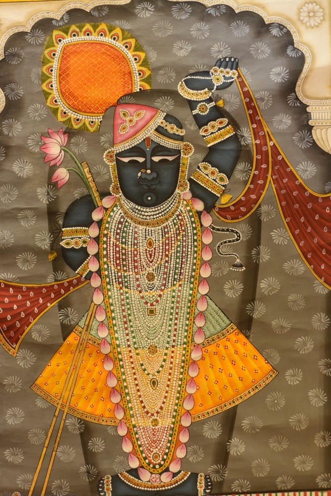 shop Pichwai Paintings of Nathdwara - Shrinath ji  