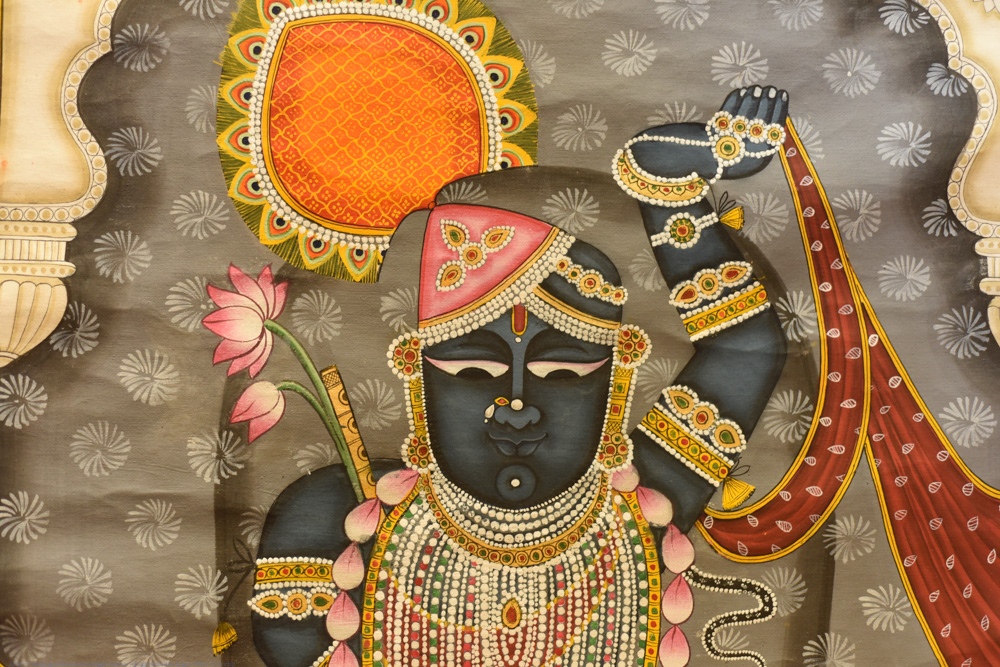 shop Pichwai Paintings of Nathdwara - Shrinath ji  