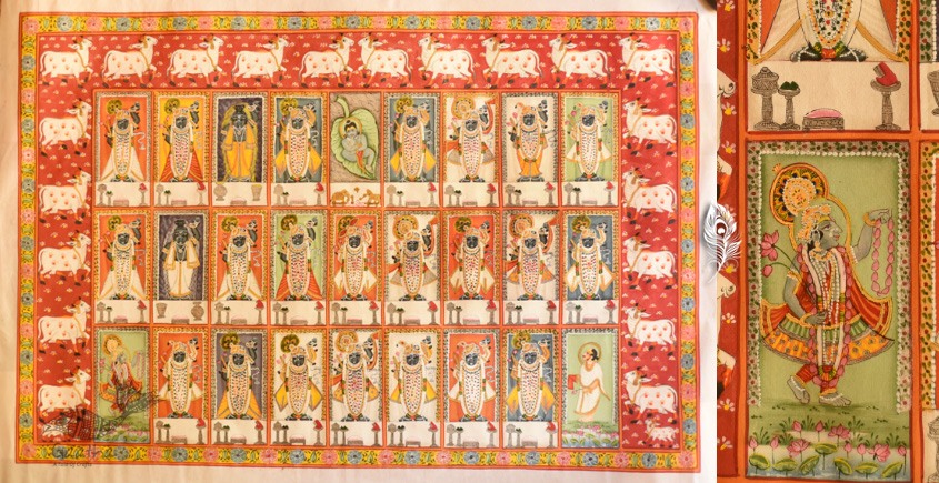 buy Traditional Pichwai Paintings of Nathdwara  - Shrinath ji  