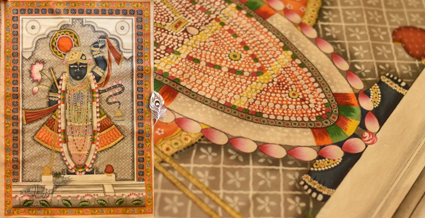 online Traditional Pichwai Paintings of Nathdwara - Vitthal Nathji