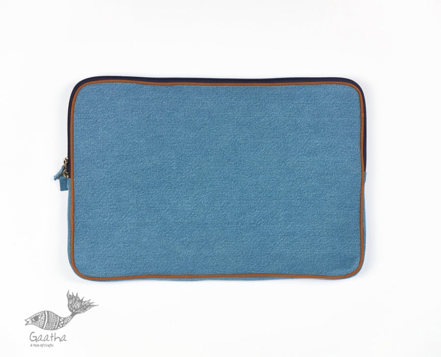 shop Blue & White Laptop Sleeve