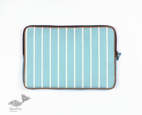 shop Blue & White Laptop Sleeve