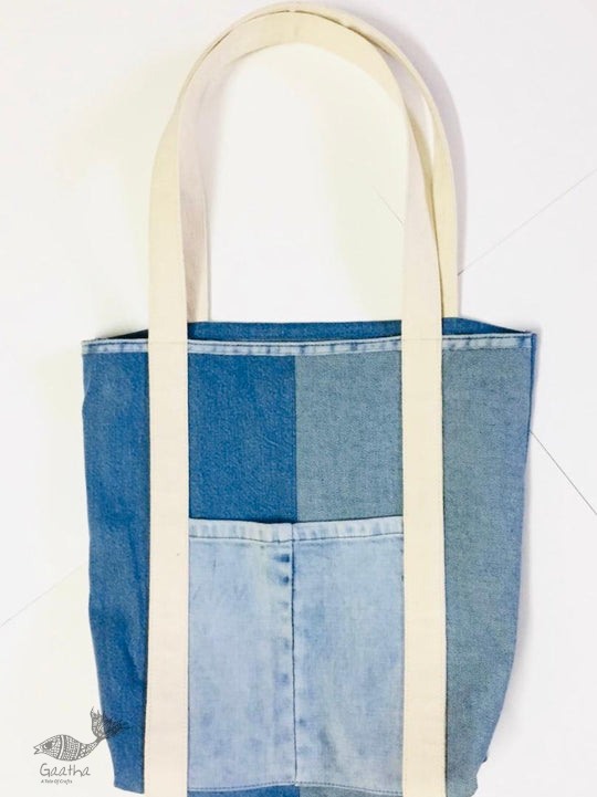 shop Denim Tote