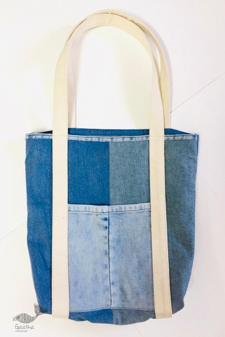 shop Denim Tote