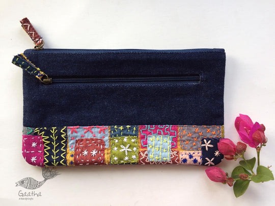 shop Sashiko Stationery Pouch