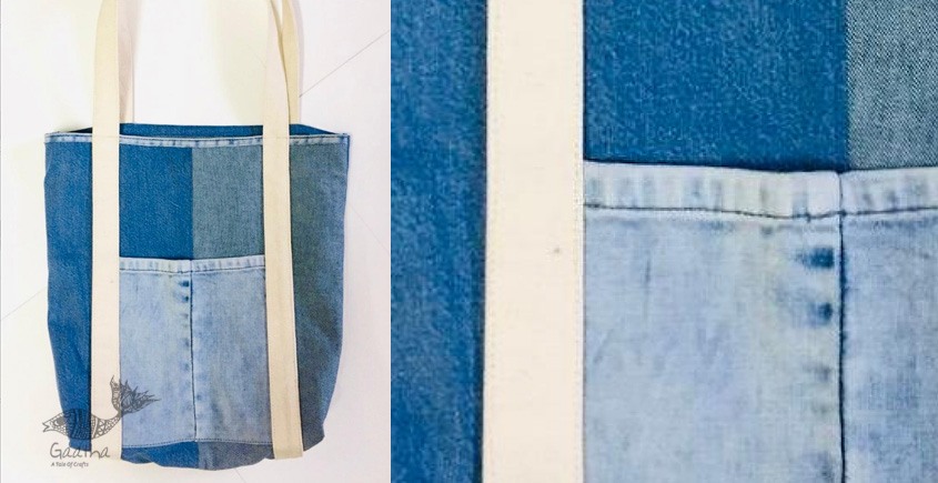 shop Denim Tote