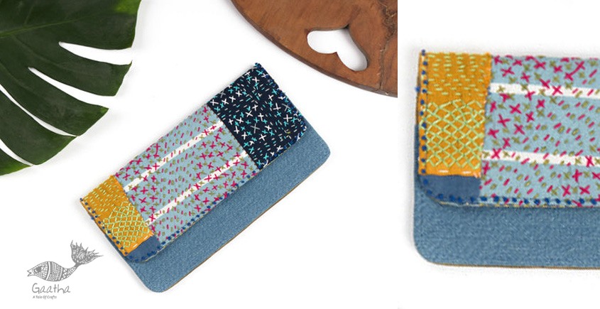 shop Sashiko Denim Wallet