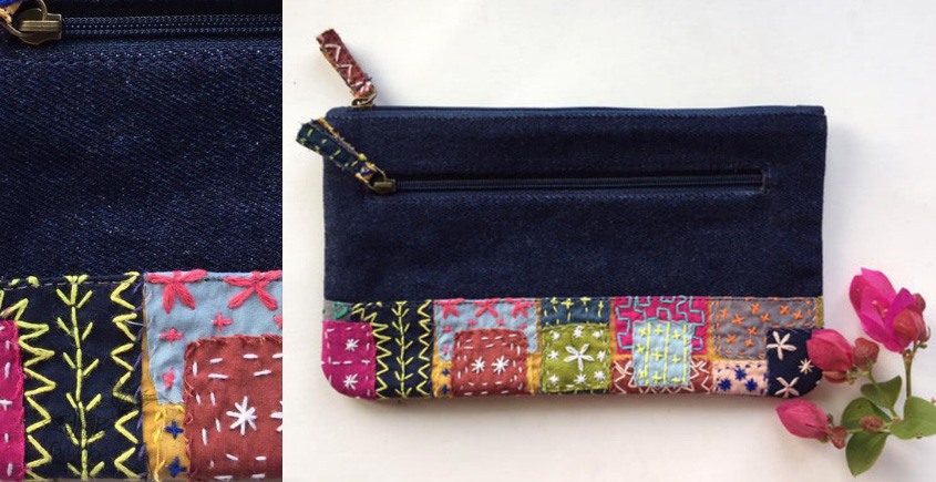 shop Sashiko Stationery Pouch