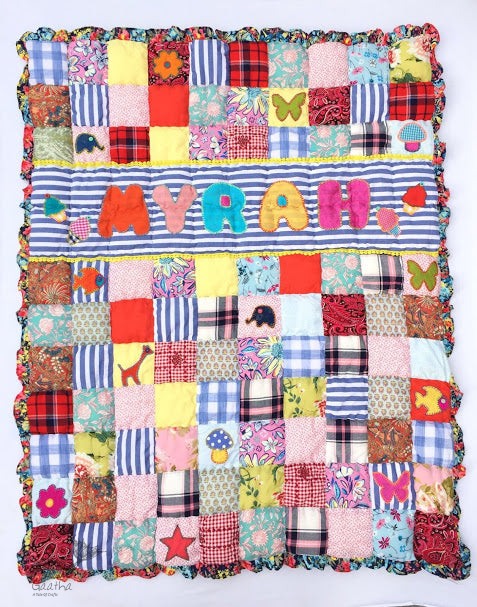 shop Applique Baby Quilt