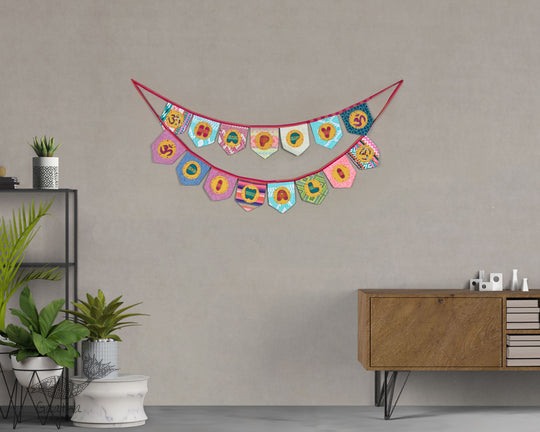 shop Happy Diwali Bunting / Fabric Toran