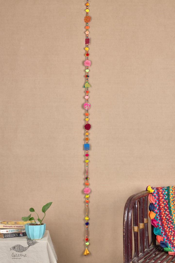 shop Chintzy Pom Pom Hanging String