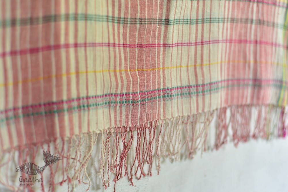 handwoven kala cotton bhujodi Stole