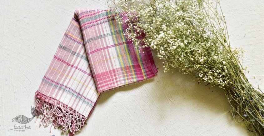 handwoven kala cotton bhujodi Stole