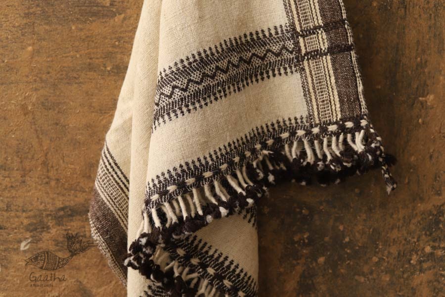 shop handwoven raw wool shawl